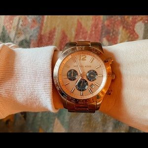 Michael Kors Chunky Rose Gold Watch ✨